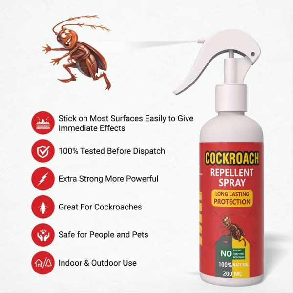 White_Plant_Based_Cockroach_Repellent_Spray_200_Ml_For_Indoor_Outdoor