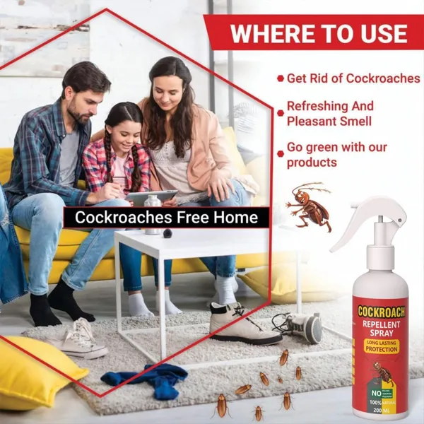 White_Plant_Based_Cockroach_Repellent_Spray_200_Ml_For_Indoor_Outdoor