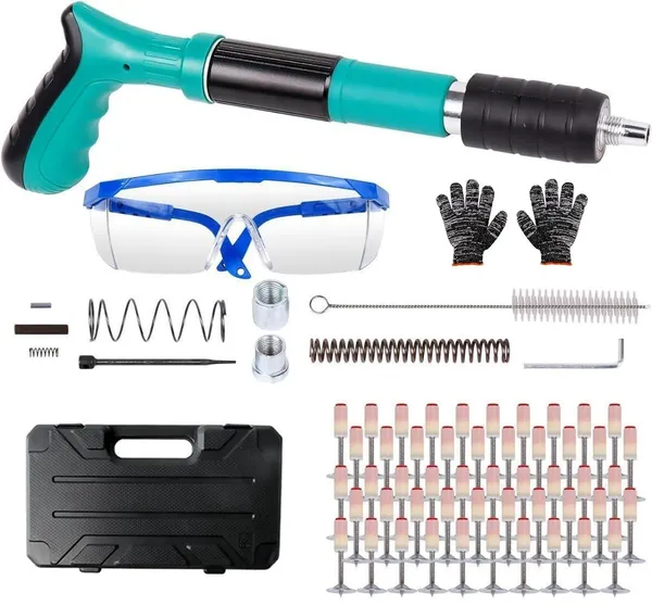 Blackorgray_Steel_Manual_Concrete_Nail_Gun_5_Speed_With_100_Nails_For_Wood_Brick_Concrete