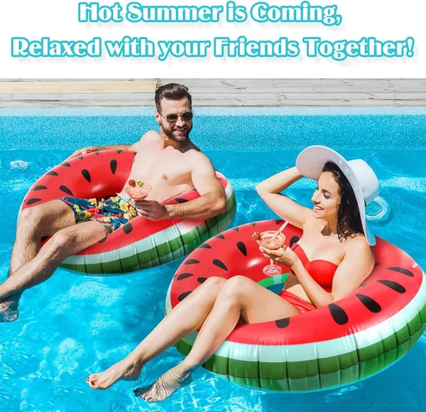 Multicolor_Pvc_Inflatable_Pool_Float_Ring_160_Kg_Capacity_For_Adults_Kids