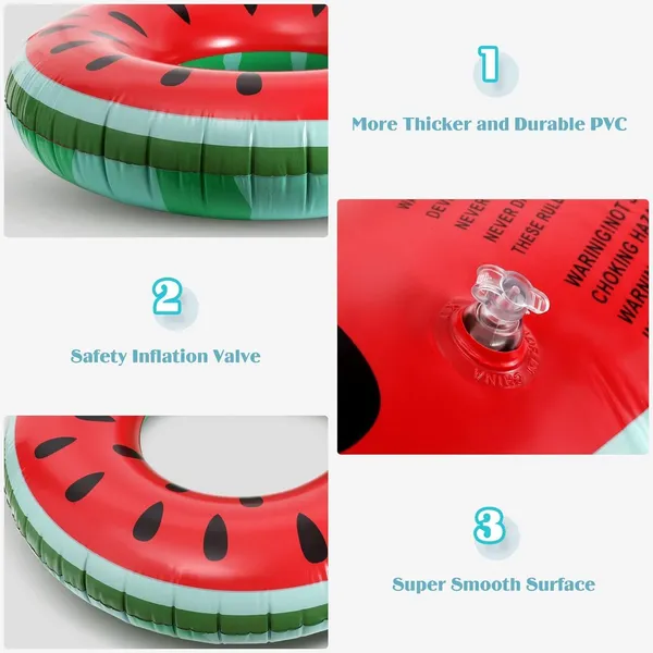 Multicolor_Pvc_Inflatable_Pool_Float_Ring_160_Kg_Capacity_For_Adults_Kids