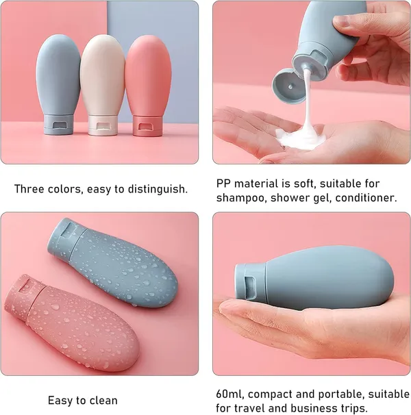 Multicolor_Plastic_Travel_Bottles_Set_11_Pcs_Leakproof_Refillable_For_Toiletries