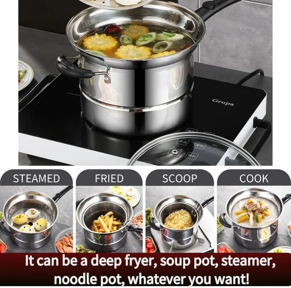 Silver_Stainless_Steel_3_In_1_Cooking_Pot_With_Fryer_Basket_Steamer_Plate_For_Induction