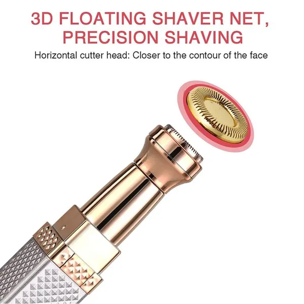 Pink_Metal_2_In_1_Rechargeable_Hair_Remover_Trimmer_With_Built_In_Light_For_Women