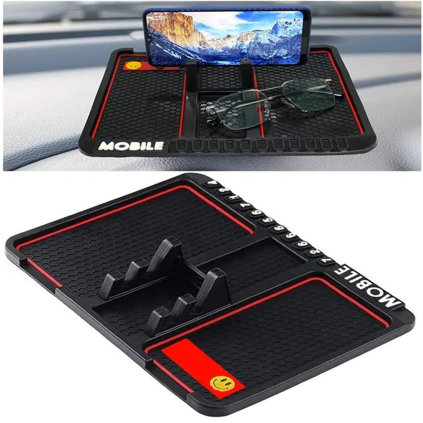 Black_Silicone_Anti_Slip_Car_Dashboard_Phone_Holder_Mat_For_Mobile_Accessories
