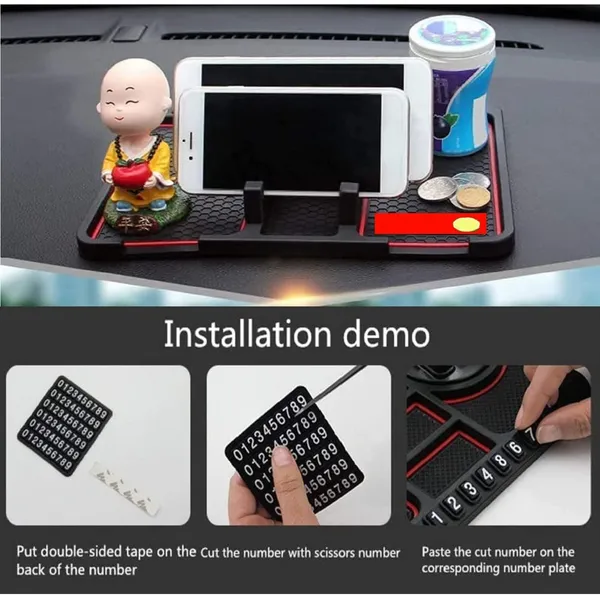 Black_Silicone_Anti_Slip_Car_Dashboard_Phone_Holder_Mat_For_Mobile_Accessories