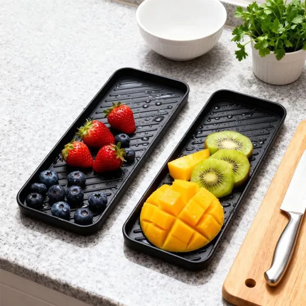 Black_Silicone_Sink_Organizer_Tray_Heat_Resistant_Non_Slip_For_Kitchen_Bathroom