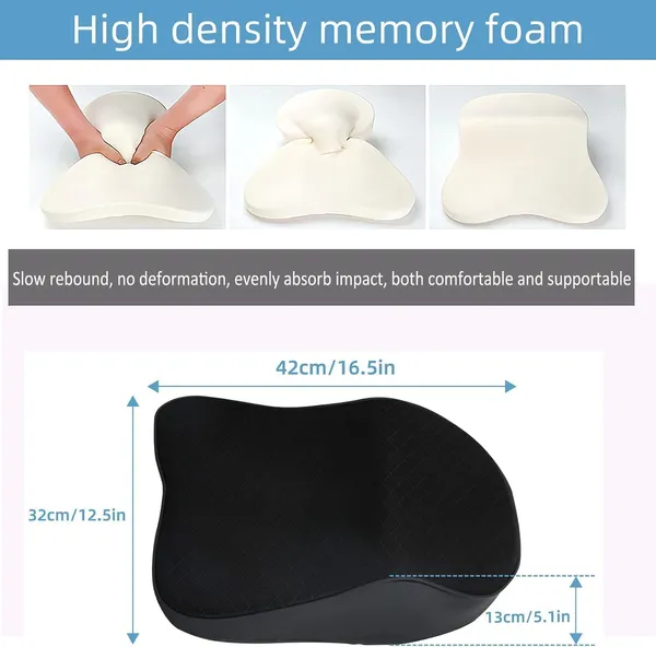 Black_Memory_Foam_Car_Neck_Rest_Pillow_Set_Of_2_For_Cervical_Support