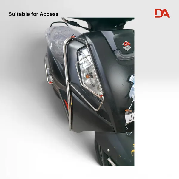 Suzuki_ACCESS_Stainless_Steel_Safety_Guard