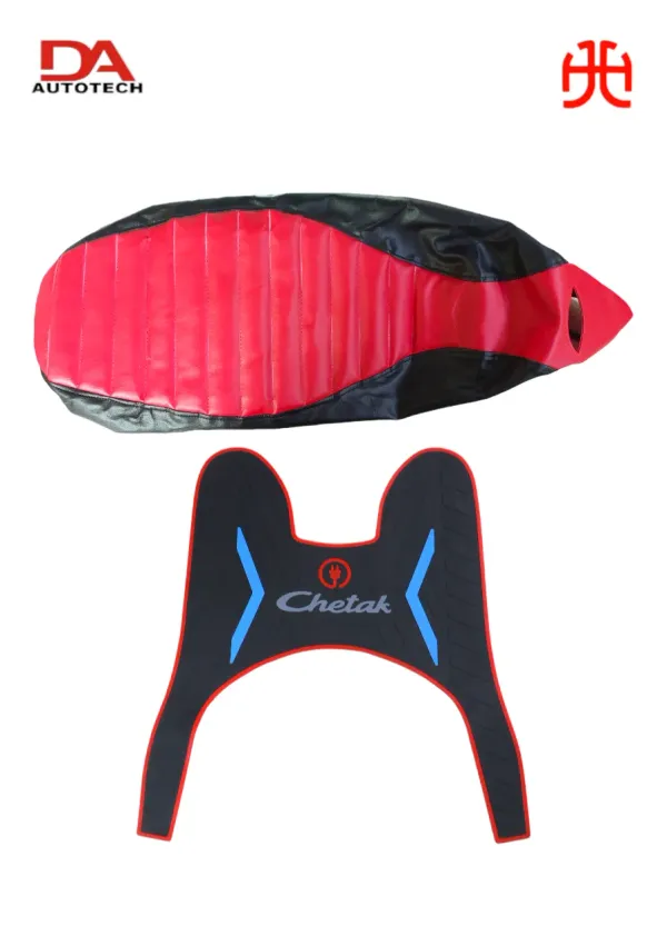 Bajaj_Chetak_Electric_(Ev)_:_7D_Heavy_Duty_Floor_Mat_And_Seat_Cover