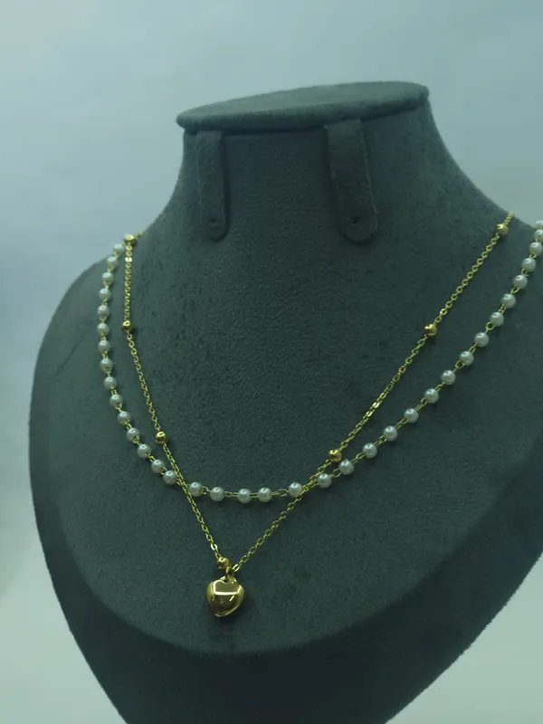 Gold_Aurelia_Layered_Pearl_Heart_Necklace_For_Women