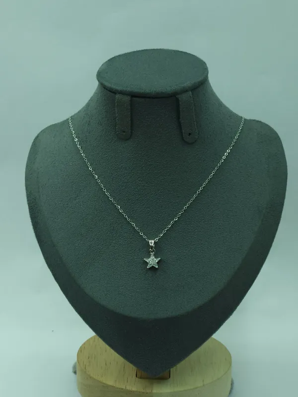 Silver_Celeste_Star_Crystal_Necklace_For_Women