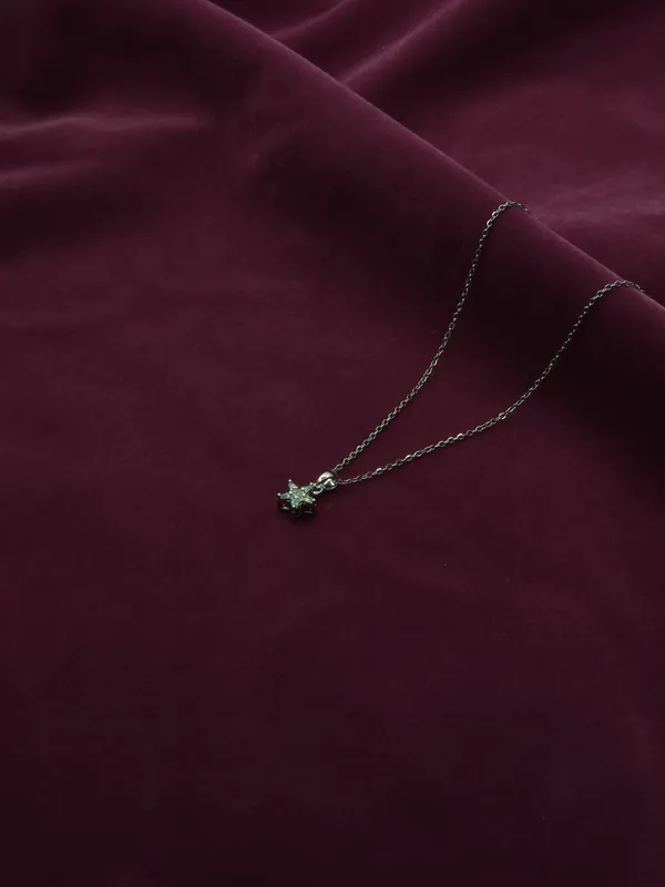 Silver_Celeste_Star_Crystal_Necklace_For_Women
