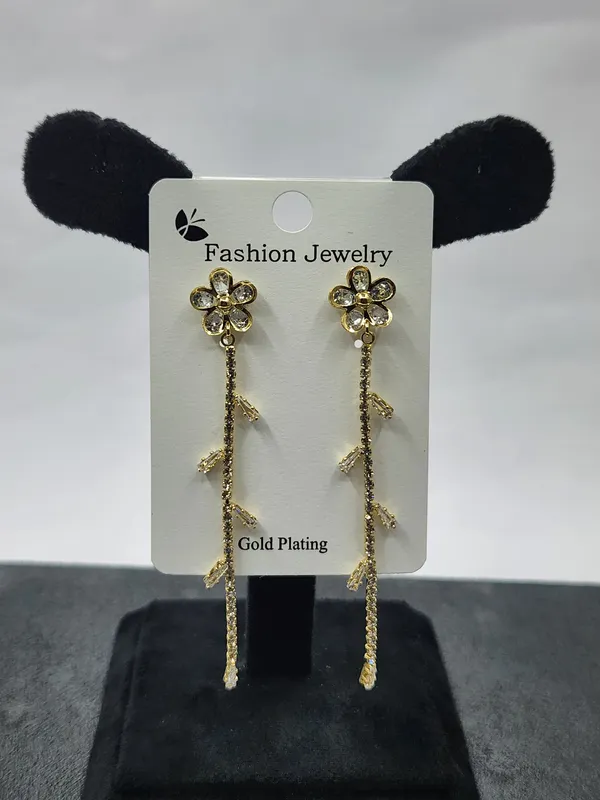 Gold_Bloom_Vine_Drop_Earrings_For_Women
