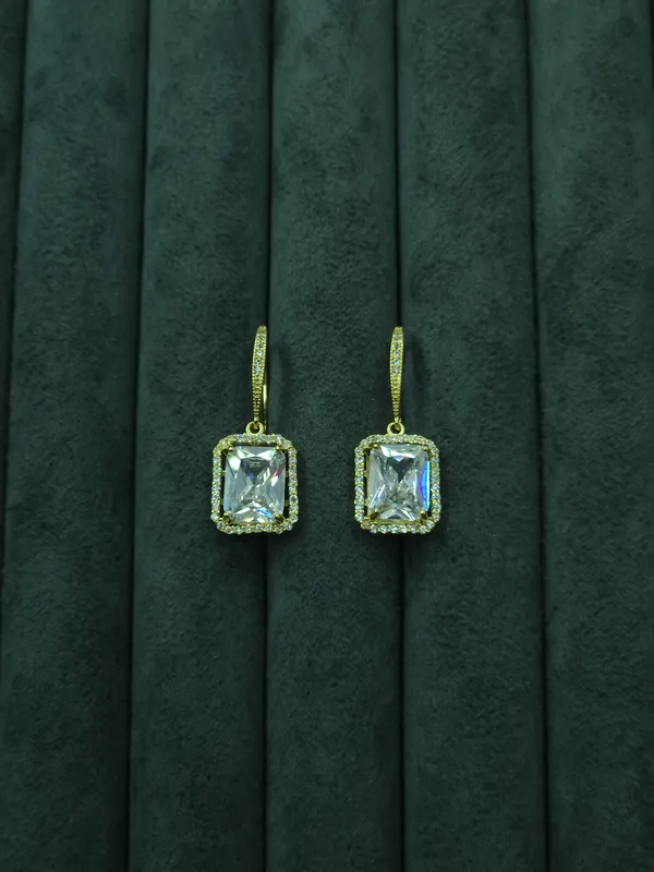 Gold_Emerald_Halo_Hook_Drop_Earrings_For_Women