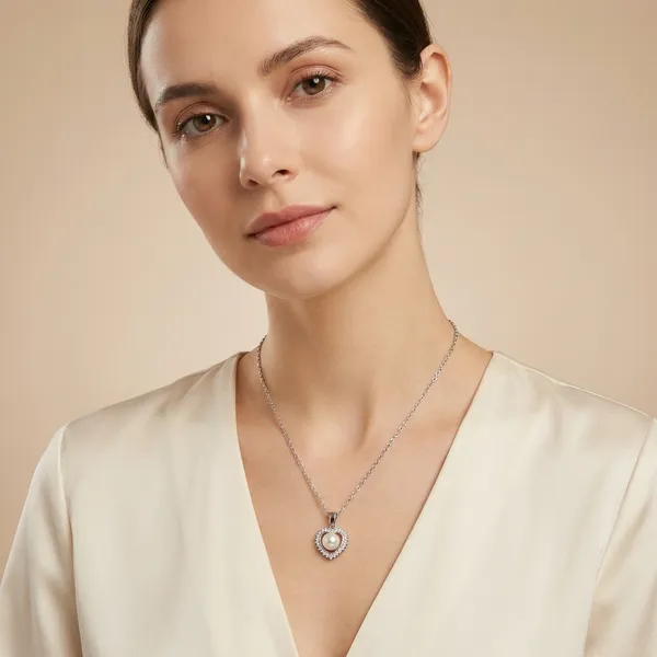 Silver_Heart_Pearl_Radiance_Necklace_For_Women
