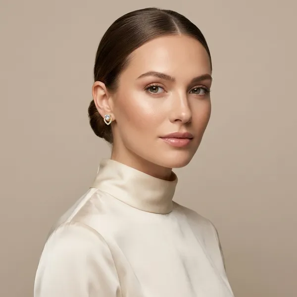 Gold_Heart_Drop_Halo_Studs_For_Women