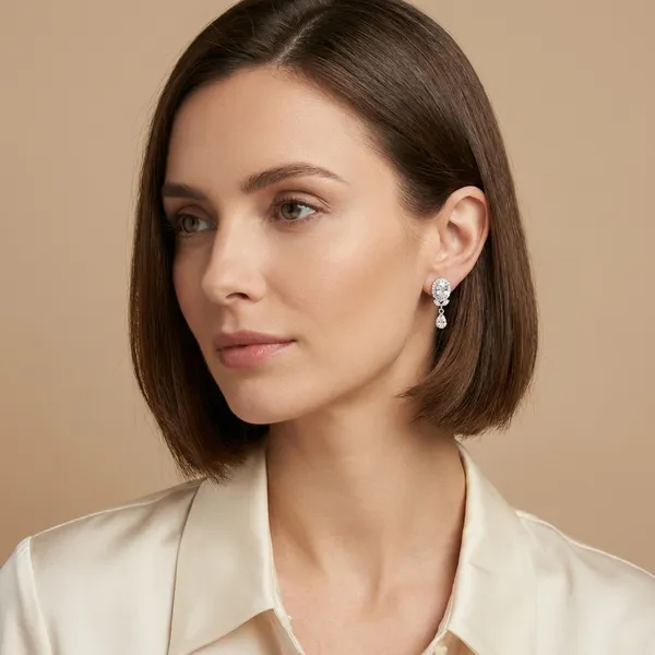 Silver_Lumina_Pear_Drop_Studs_For_Women