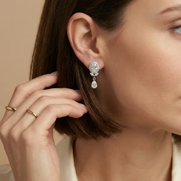 Silver_Lumina_Pear_Drop_Studs_For_Women