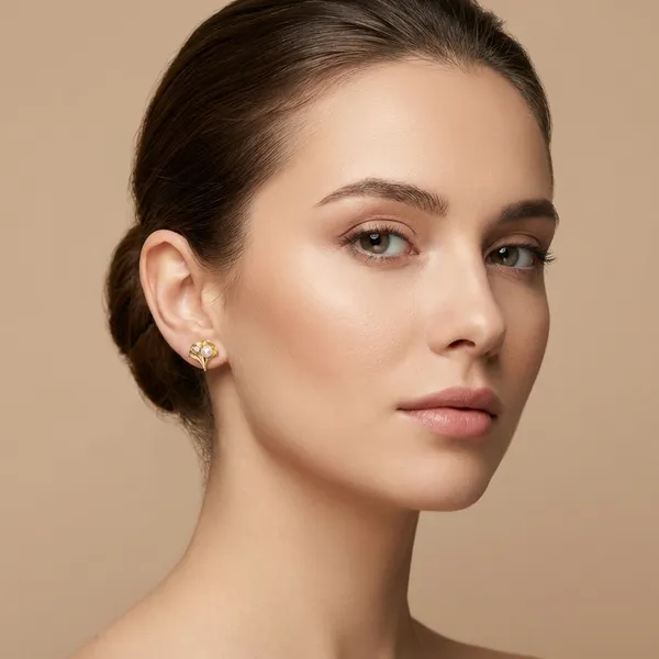 Rose_Gold_Solara_Petal_Studs_For_Women