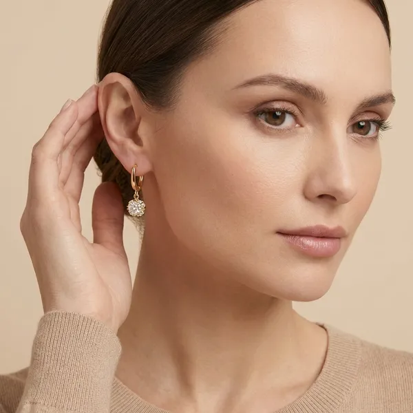 Gold_Celestia_Sparkle_Hoop_Earrings_For_Women
