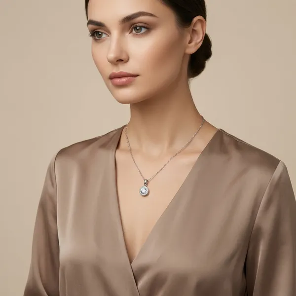 Silver_Nova_Halo_Crystal_Necklace_For_Women