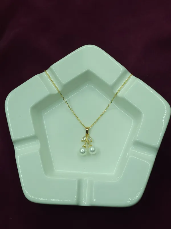 Gold_Celina_Cherry_Pearl_Pendant_Necklace_For_Women