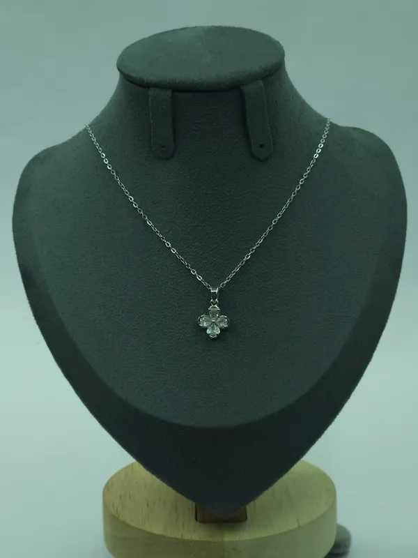 Silver_Celina_Crystal_Flower_Necklace_For_Women