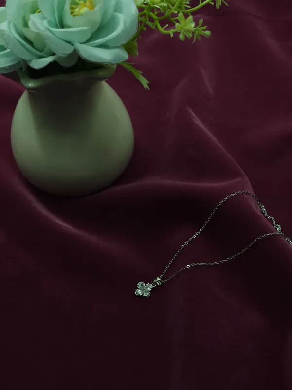Silver_Celina_Crystal_Flower_Necklace_For_Women