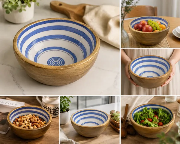NESTMART_Premium_&_Durable__Wooden_Serving_Bowl_with_Blue_Ocean_Ripple_Pattern_|_Multipurpose_Fruit,_Salad_&_Snack_Bowl_|_Handcrafted_Wooden_Bowl