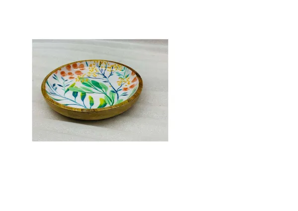 Brass_Enamel_Hand_Painted_Floral_Decorative_Plate