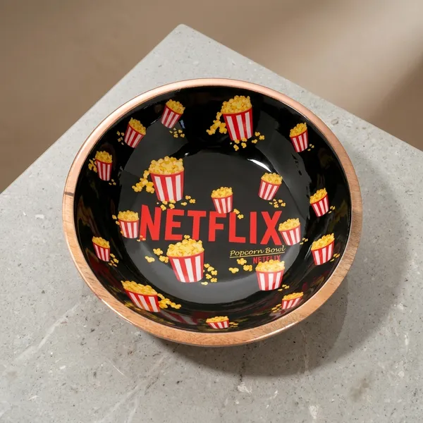 Wood_Netflix_Theme_Popcorn_Print_Decorative_Snack_Bowl