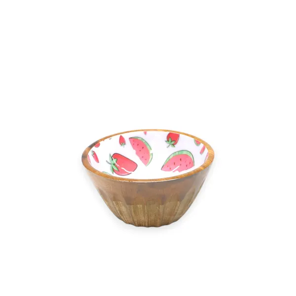 Wood_Decorative_Strawberry_Print_Serving_Bowl