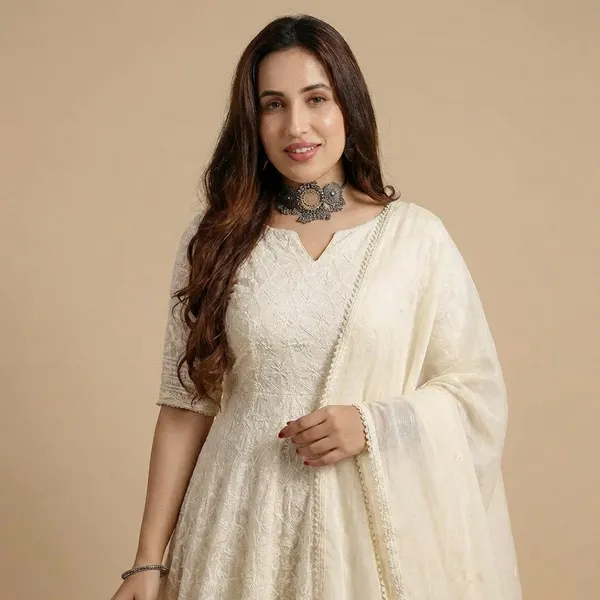 Snow_White_Ethnic_Chikankari_Cotton_Anarkali_For_Women