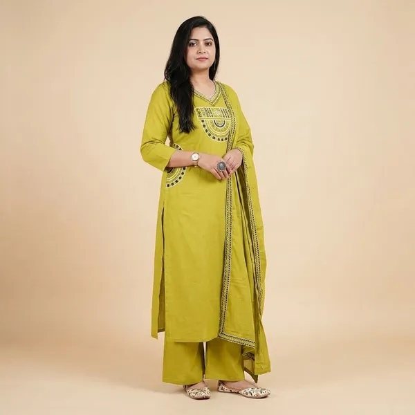 Mustard_Yellow_Cotton_Anarkali_For_Women