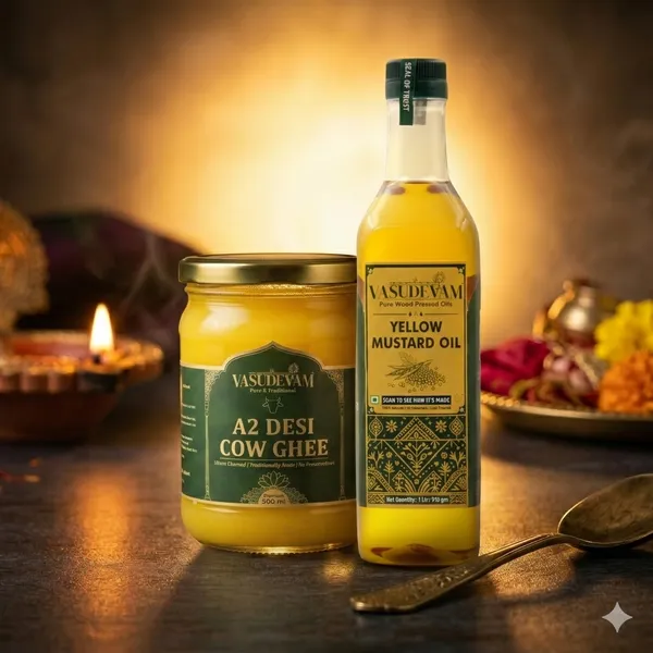 Yellow_Mustard_Oil_And_A2_Desi_Cow_Ghee_Pack_Of_2
