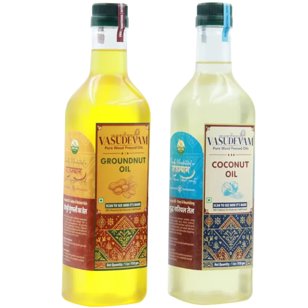 Wood_Pressed_Oil_Combo_-_Groundnut,_Coconut_And_Mustard_Oil_Pack_Of_4