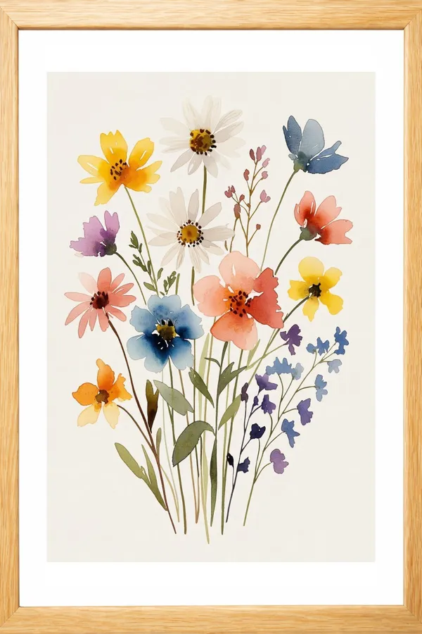 Petalpop_Digital_Reprint_12_Inch_X_18_Inch_Painting_(With_Frame)