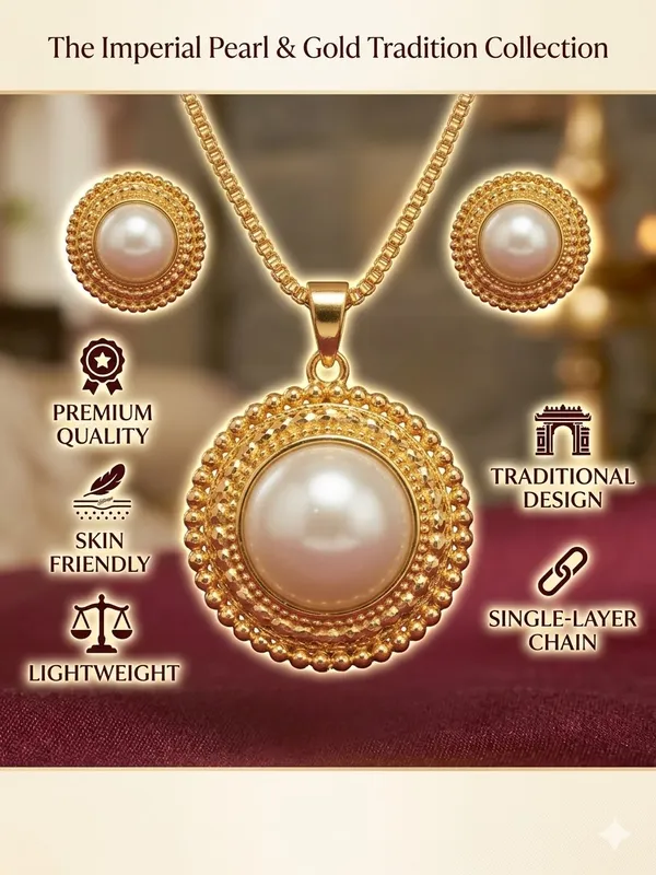 Gold_Stainless_Steel_Jewelry_Set_For_Women