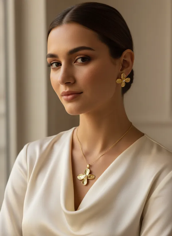 Gold_Stainless_Steel_Jewelry_Set_For_Women