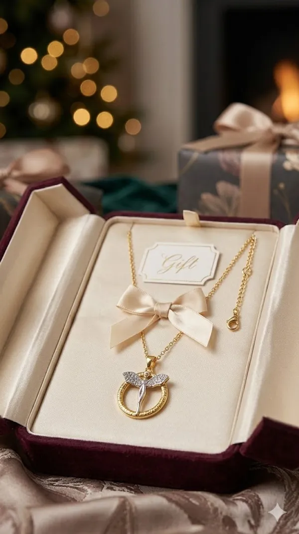 Gold_Stainless_Steel_Pendant_Necklace_For_Women