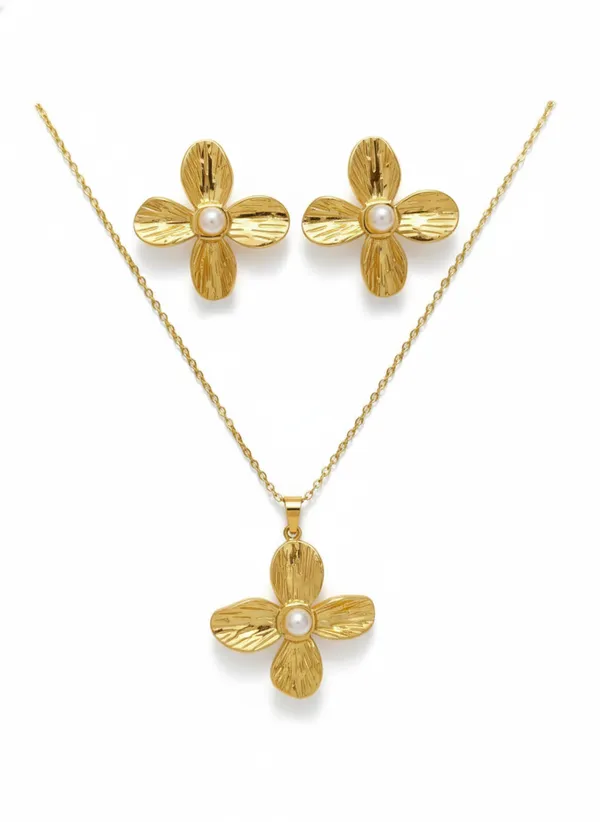 Gold_Stainless_Steel_Jewelry_Set_For_Women