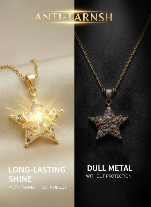 Gold_Stainless_Steel_Pendant_Necklace_For_Women