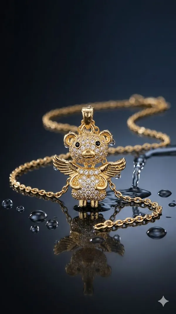 Gold_Stainless_Steel_Pendant_Necklace_For_Women