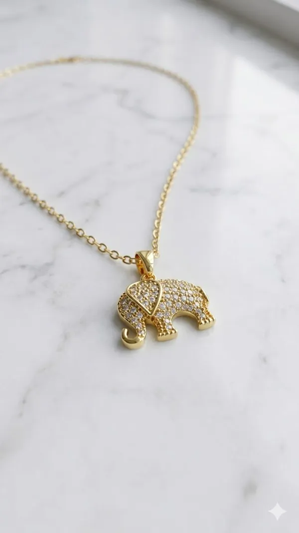 Gold_Stainless_Steel_Pendant_Necklace_For_Women
