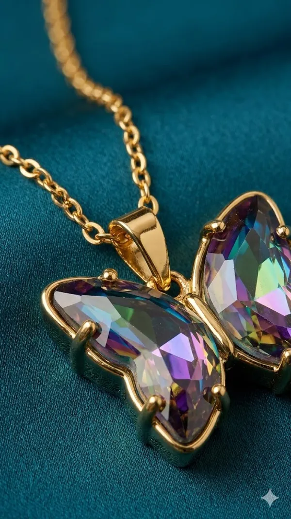 Gold_Stainless_Steel_Pendant_Necklace_For_Women