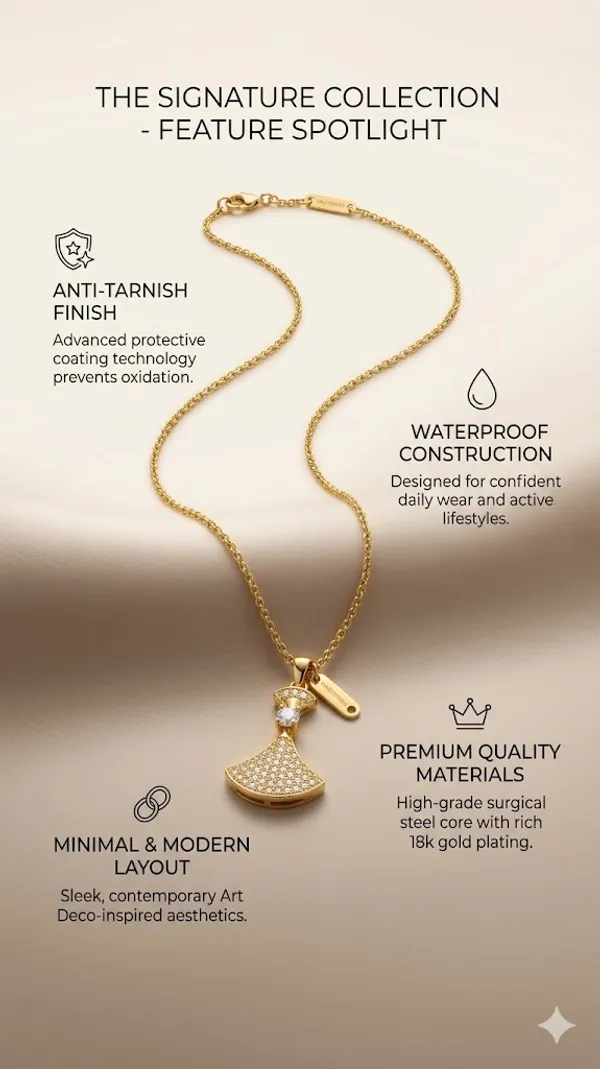 Gold_Stainless_Steel_Pendant_Necklace_For_Women