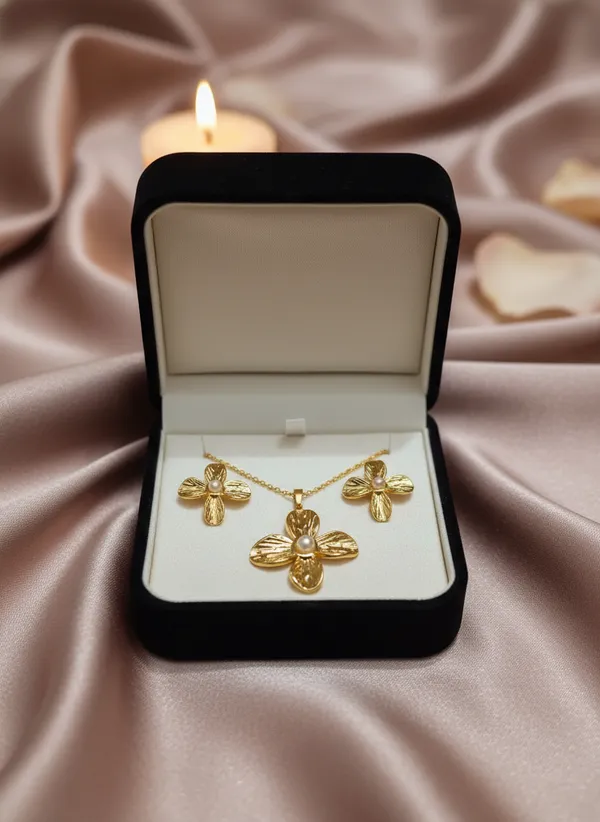 Gold_Stainless_Steel_Jewelry_Set_For_Women