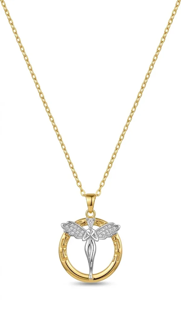 Gold_Stainless_Steel_Pendant_Necklace_For_Women