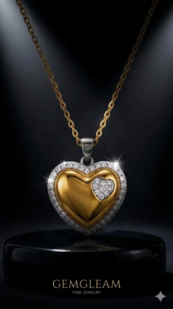 Gold_Stainless_Steel_Pendant_Necklace_For_Women